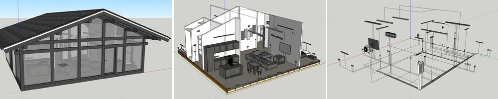 Как нарисовать квартиру в sketchup